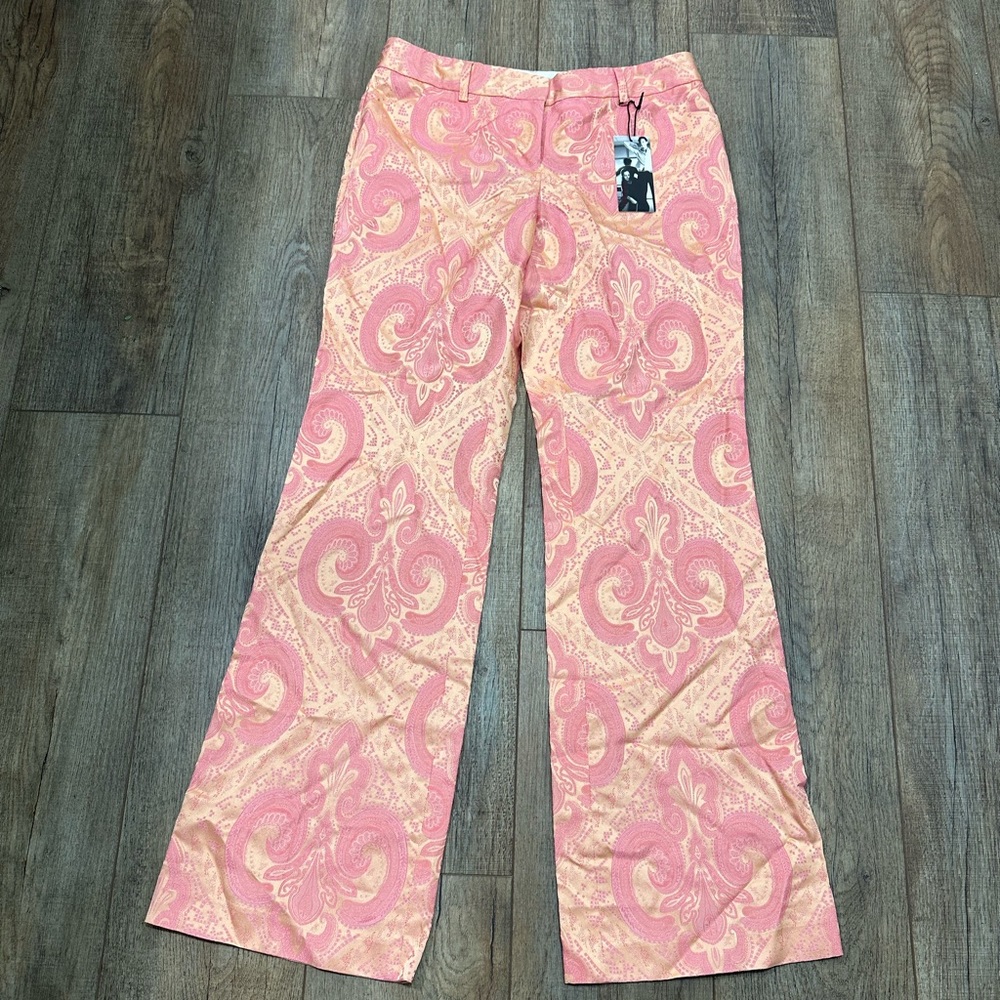 Never worn, NWT: The Editor Pant: low rise, straight through hip, Flare.